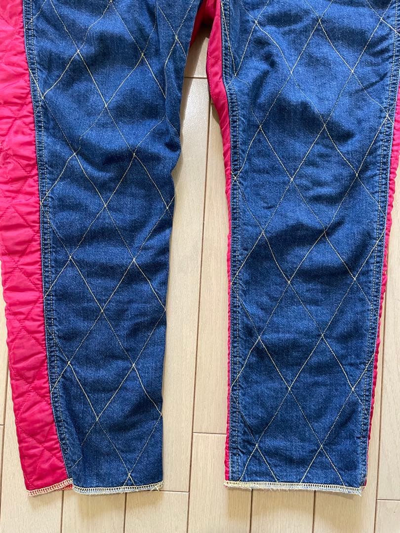 キャピタル サルエルヌーベルパンツ (デニム × キルティング) サイズ M