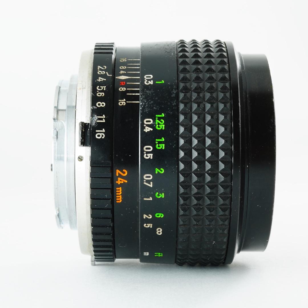 【ジャンク】ミノルタ MC.W.ROKKOR-SI 24mm F2.8 734