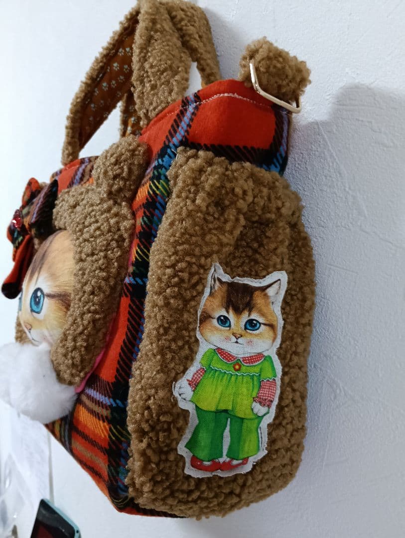 さ*ー様 コヤンイサムチョン ボリーちゃん ギャザーポケット付きトートバッグ ハ