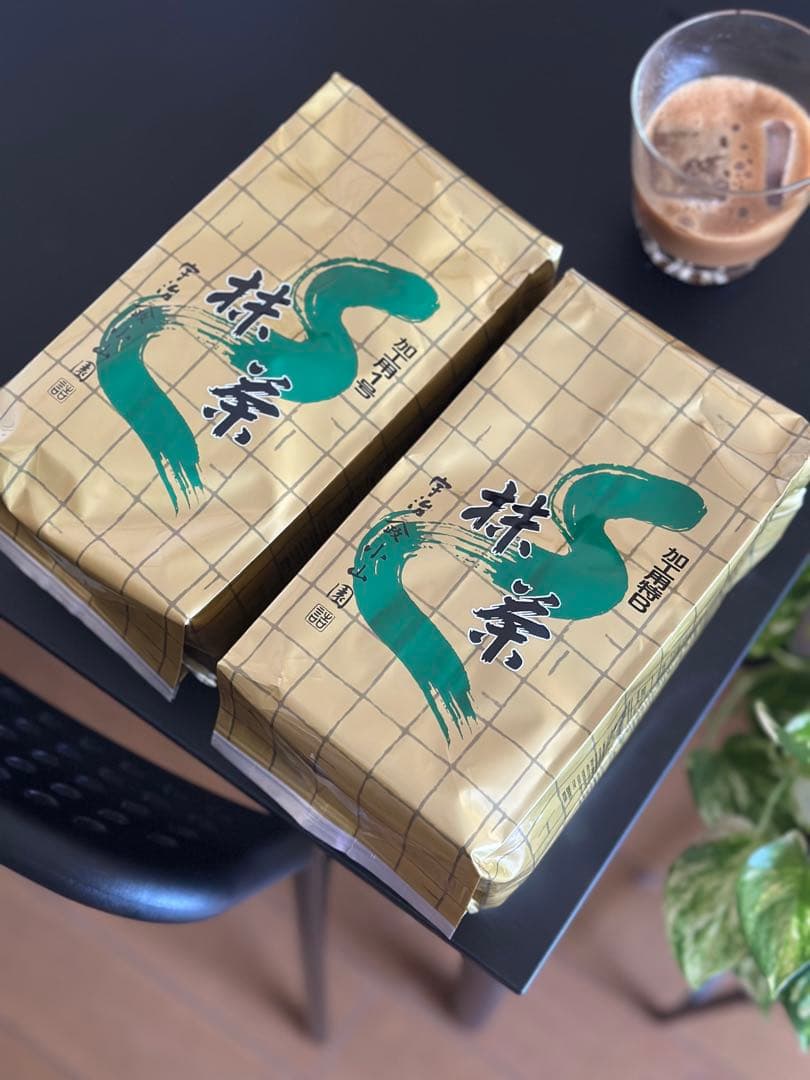 山政小山園製 特B & 1号1kg食品加工用　菓子用抹茶