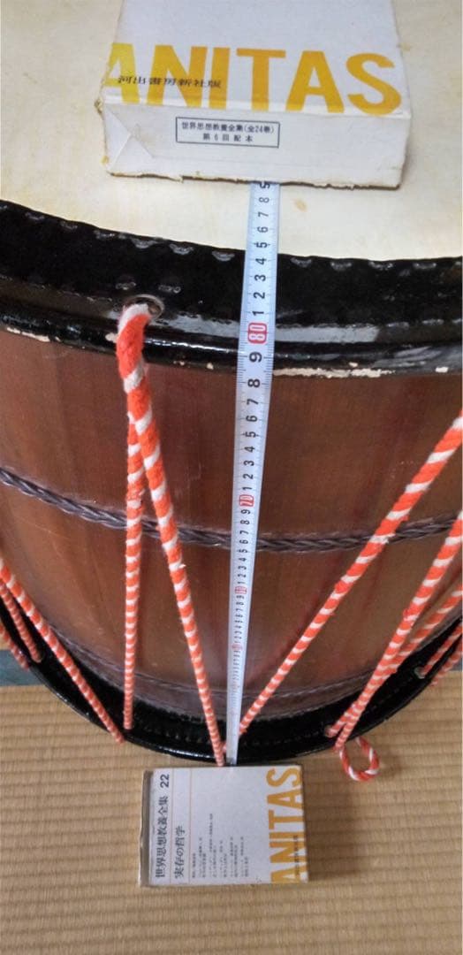 和太鼓 2個 直径 約80cm　盆踊り 夏祭り 祭り