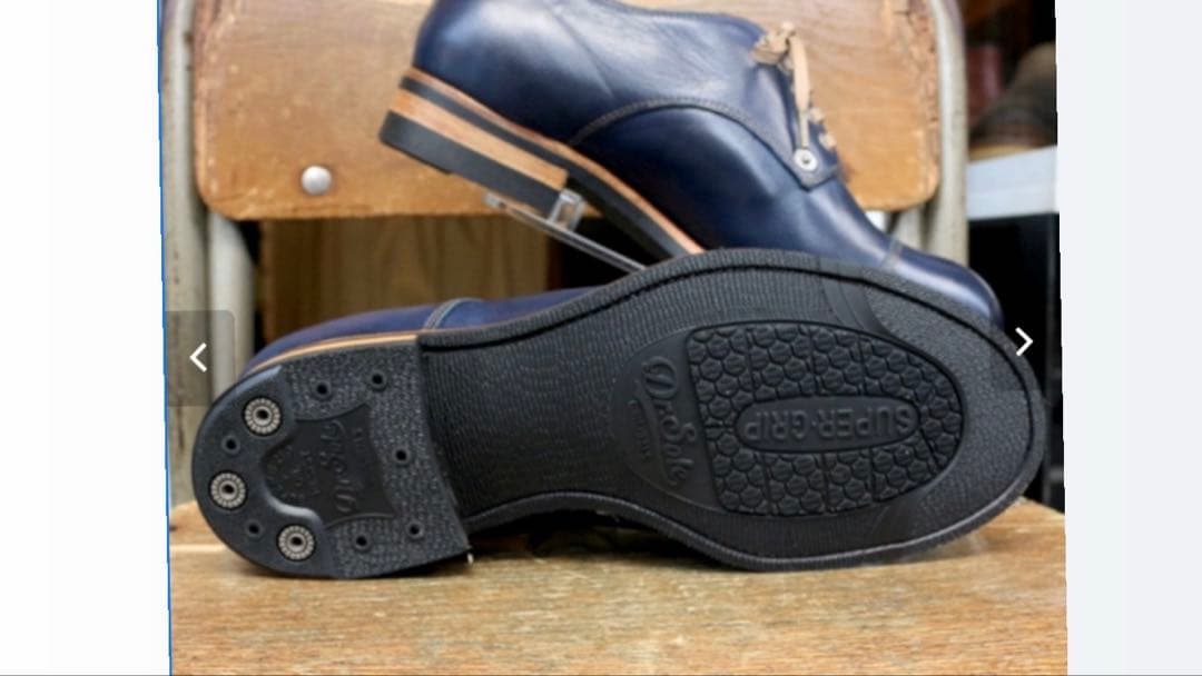 限定一足 ブヒ シューズ キッドレザー オールデン プレーントゥ レッドウイング