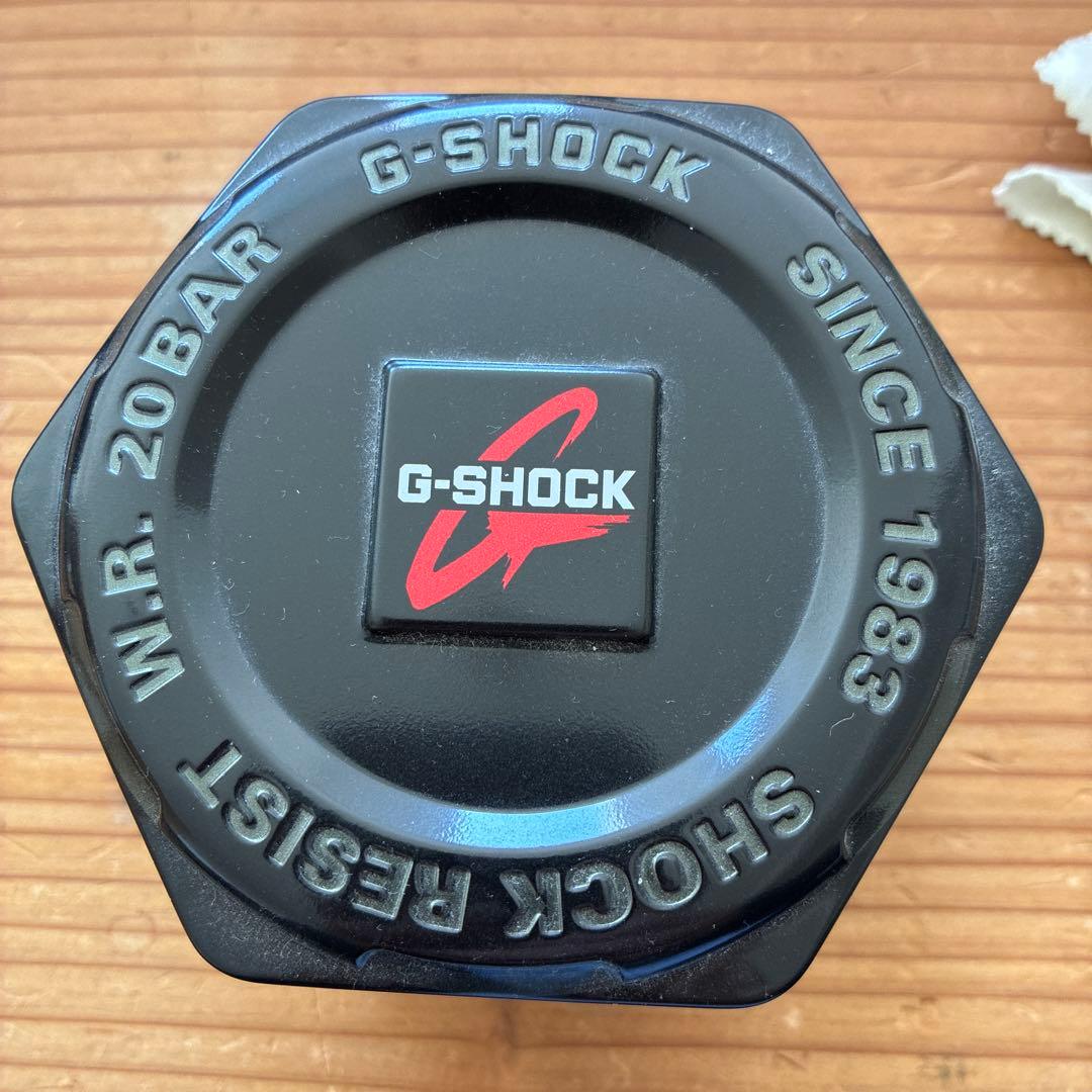 G-SHOCK GW-M5610-1BJFソーラー電源