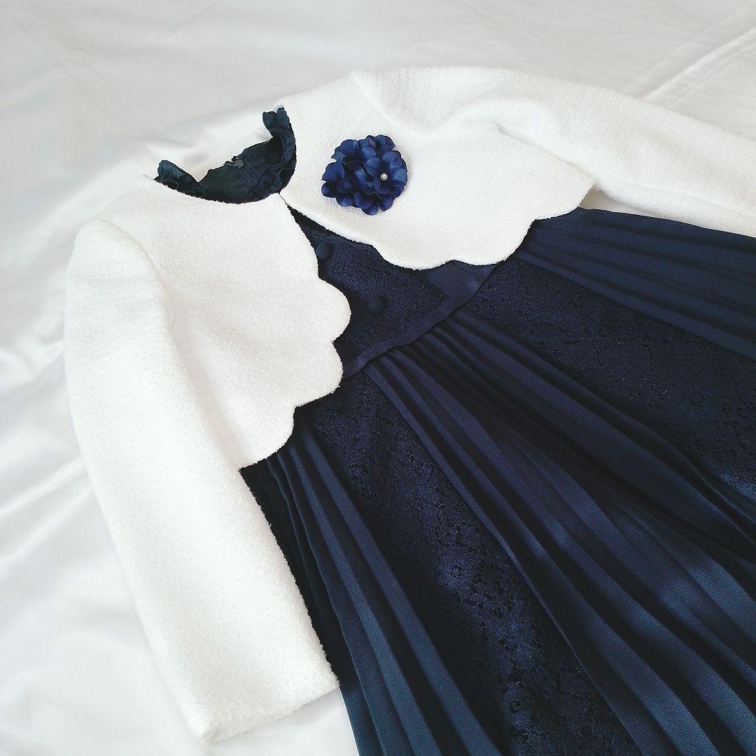 プティマイン ワンピースジャケットセット 120cm 入学式 卒園式 フォーマル