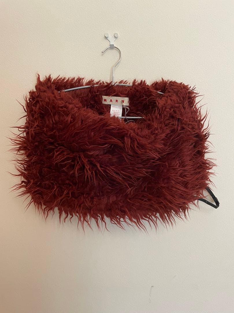 MARNI ファー　スヌード　マフラー　ショール