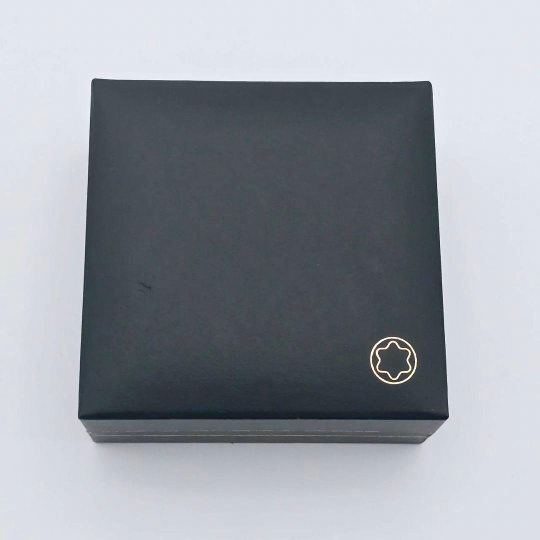 ★MONTBLANC★ カフリンクス カフス ロゴ 長方形 シルバー ブラック