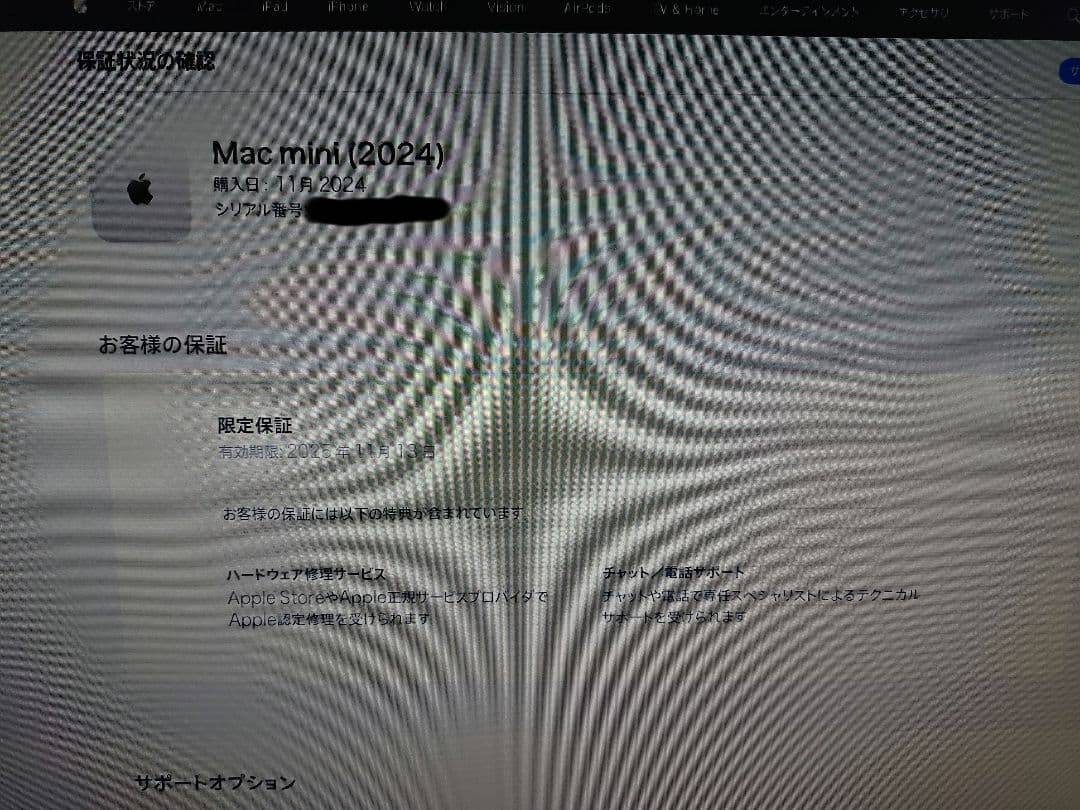 S*i様 Apple M4 Mac mini 24GB 256GB