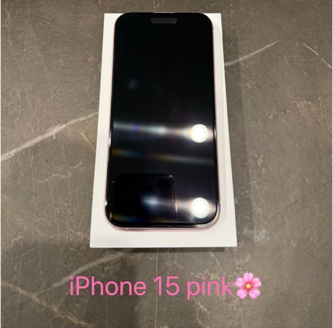 iPhone 15 ピンク 128GB SIMフリーす