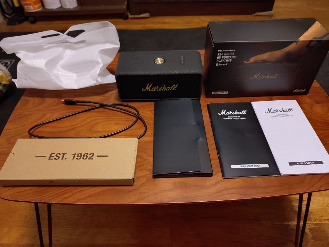 カ*キ様 Marshall Emberton III ブラック&ブラス