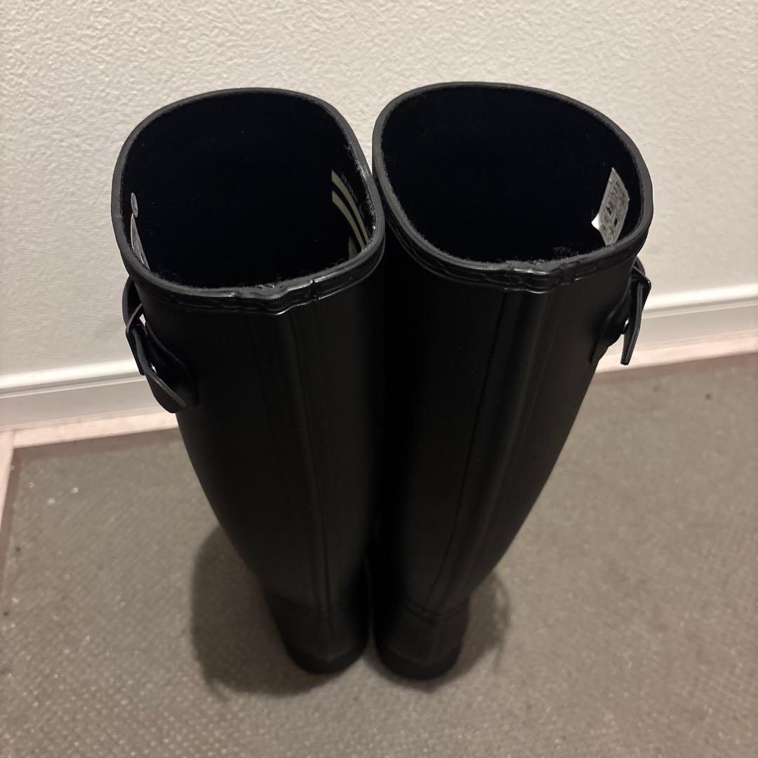 超美品未使用級　HUNTER　ハンター　レインブーツ　長靴