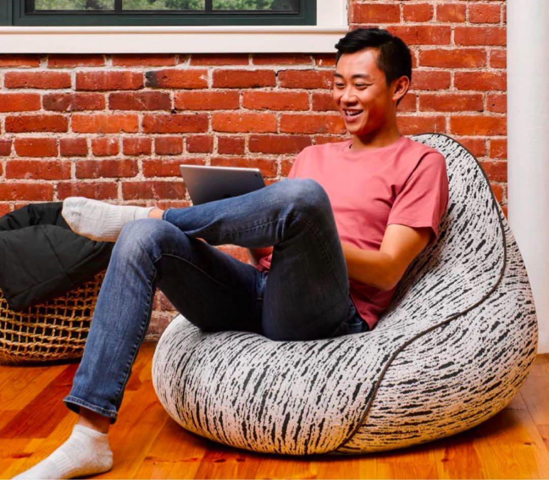 yogibo ヨギボー プレミアム ライトグレー ラックス ラウンジャー