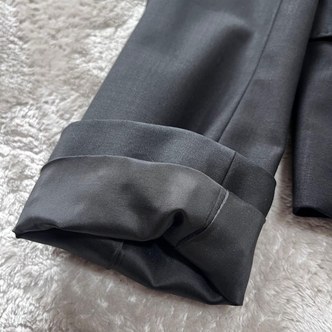 極美品　23区　24ss ラフィーネウール セットアップ　黒　38