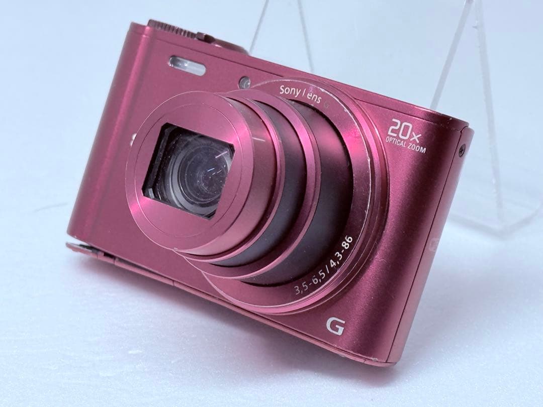 SONY DSC-WX300 レッド 動作確認済 コンデジ お買得 人気モデル