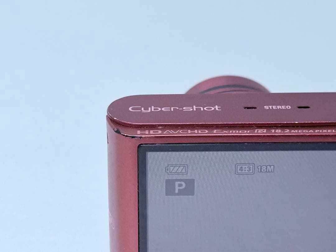 SONY DSC-WX300 レッド 動作確認済 コンデジ お買得 人気モデル