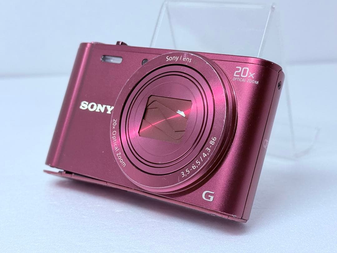 SONY DSC-WX300 レッド 動作確認済 コンデジ お買得 人気モデル