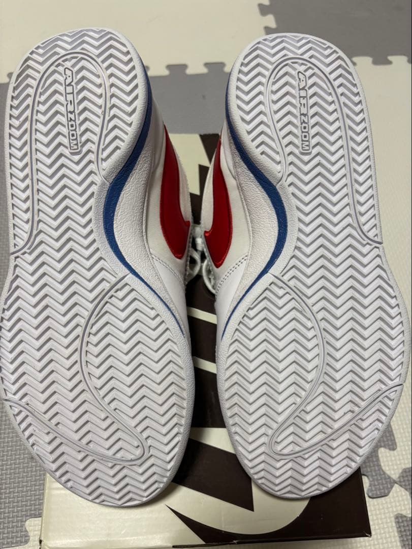 Nike BOOK1 バスケットボールシューズ ホワイト/レッド　サイズ27