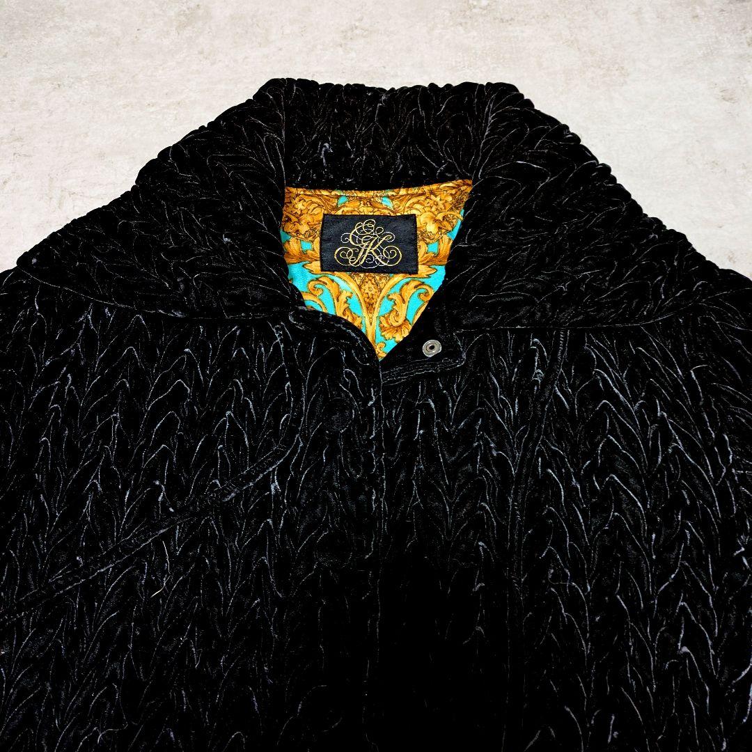 アーカイブベルベット　　ブラック 　伊太利屋　ユニセックス Ｌ〜 ポンポンファー