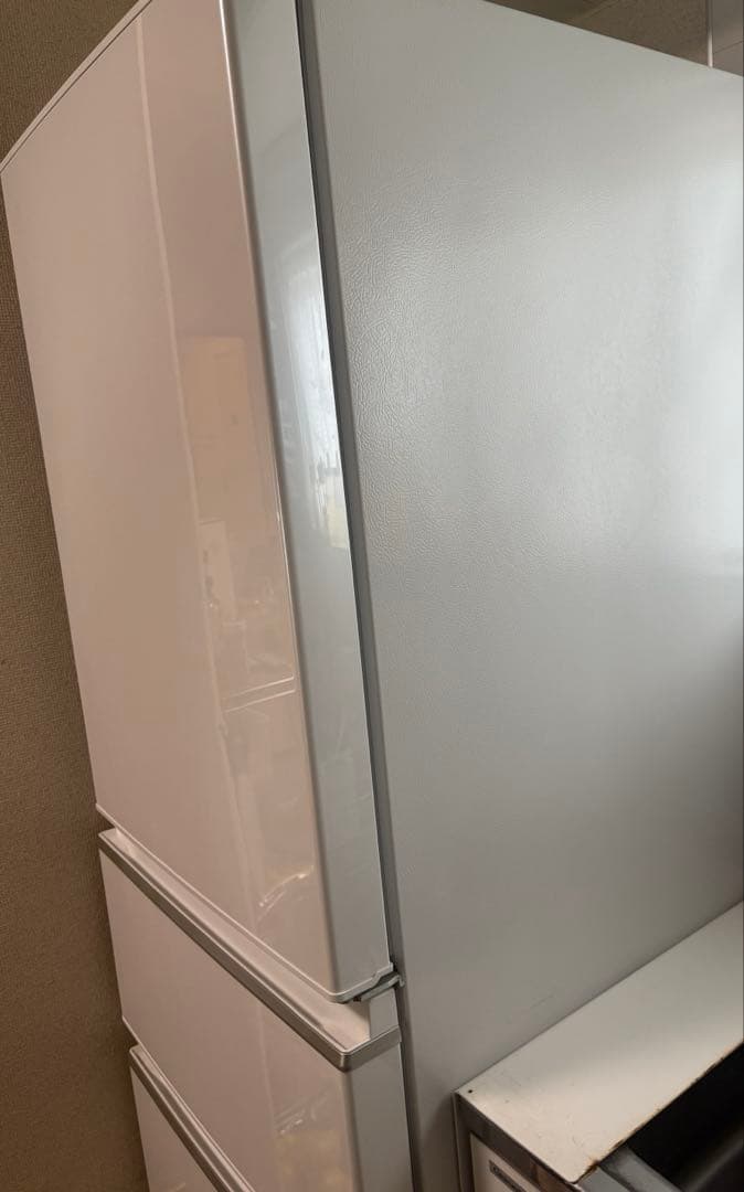 【美品】三菱冷蔵庫 MR-CX33H-W1 330L