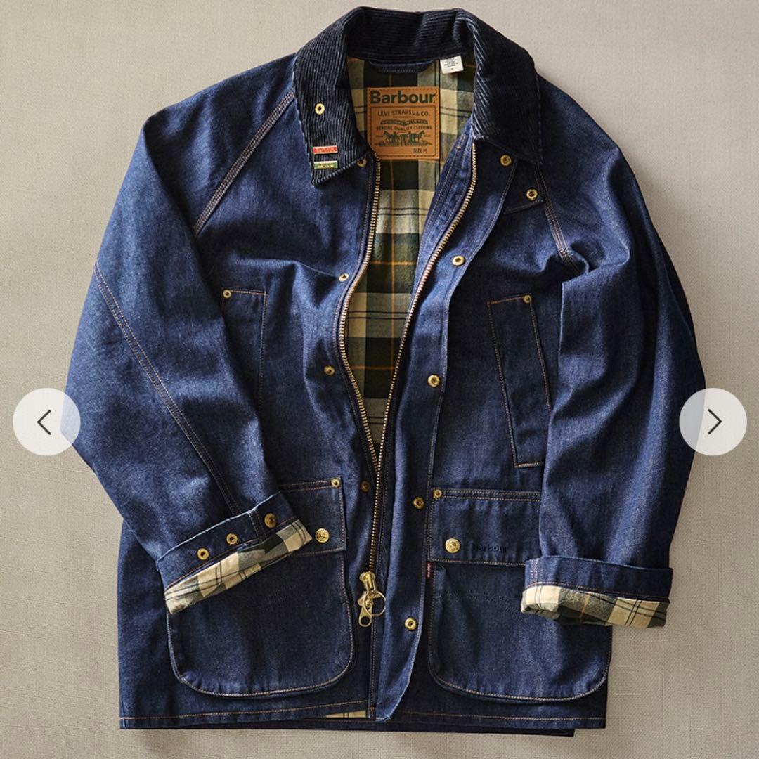 Levi's × Barbour OS Bedale Denim Jacket