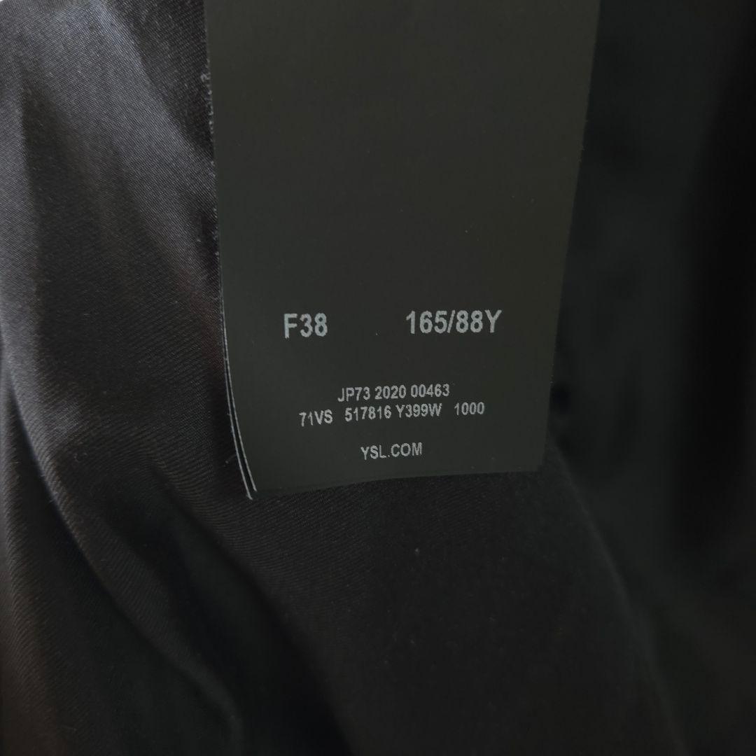 SAINT LAURENT PARIS スモーキングジャケット ブラック