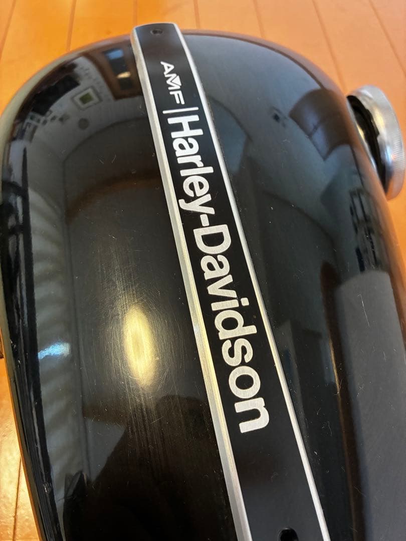 AMF Harley-Davidson 黒 セパレートタンク 2個左右　ショベル