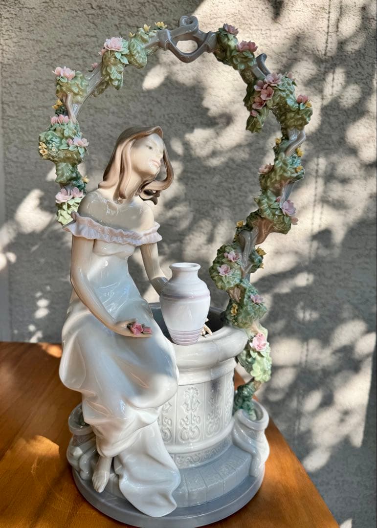 【51.5万円】リヤドロLLADRO 「陽だまりの中で」綺麗！