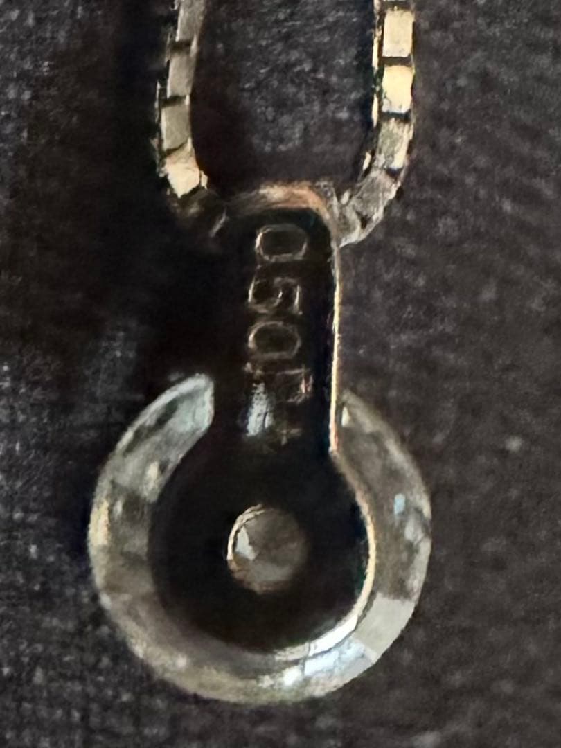 まるちゃん Pt ダイアモンドネックレス 2本セット