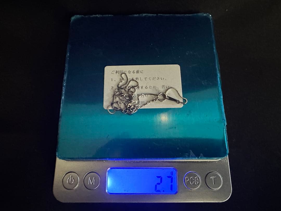 まるちゃん Pt ダイアモンドネックレス 2本セット