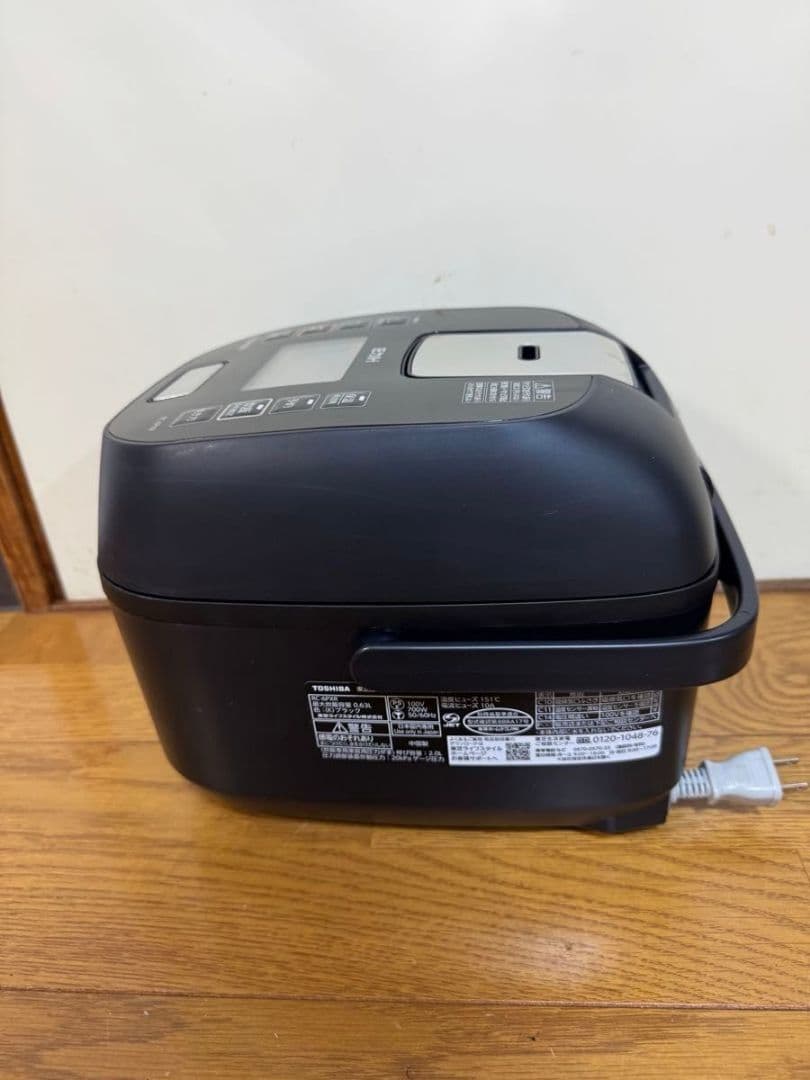 TOSHIBA(東芝) 炊飯器 3.5合 RC-6ZPXR(K) 【圧力IH】