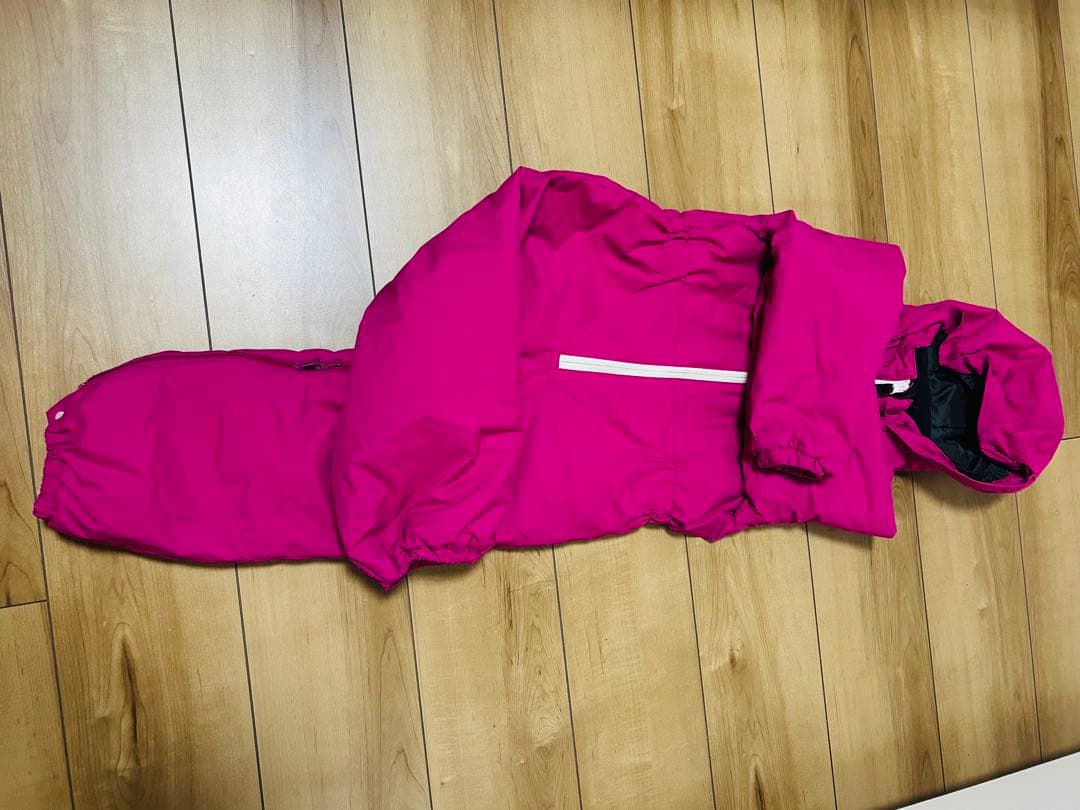 ノースフェイス　子供用スキーウェア　ピンク色　100