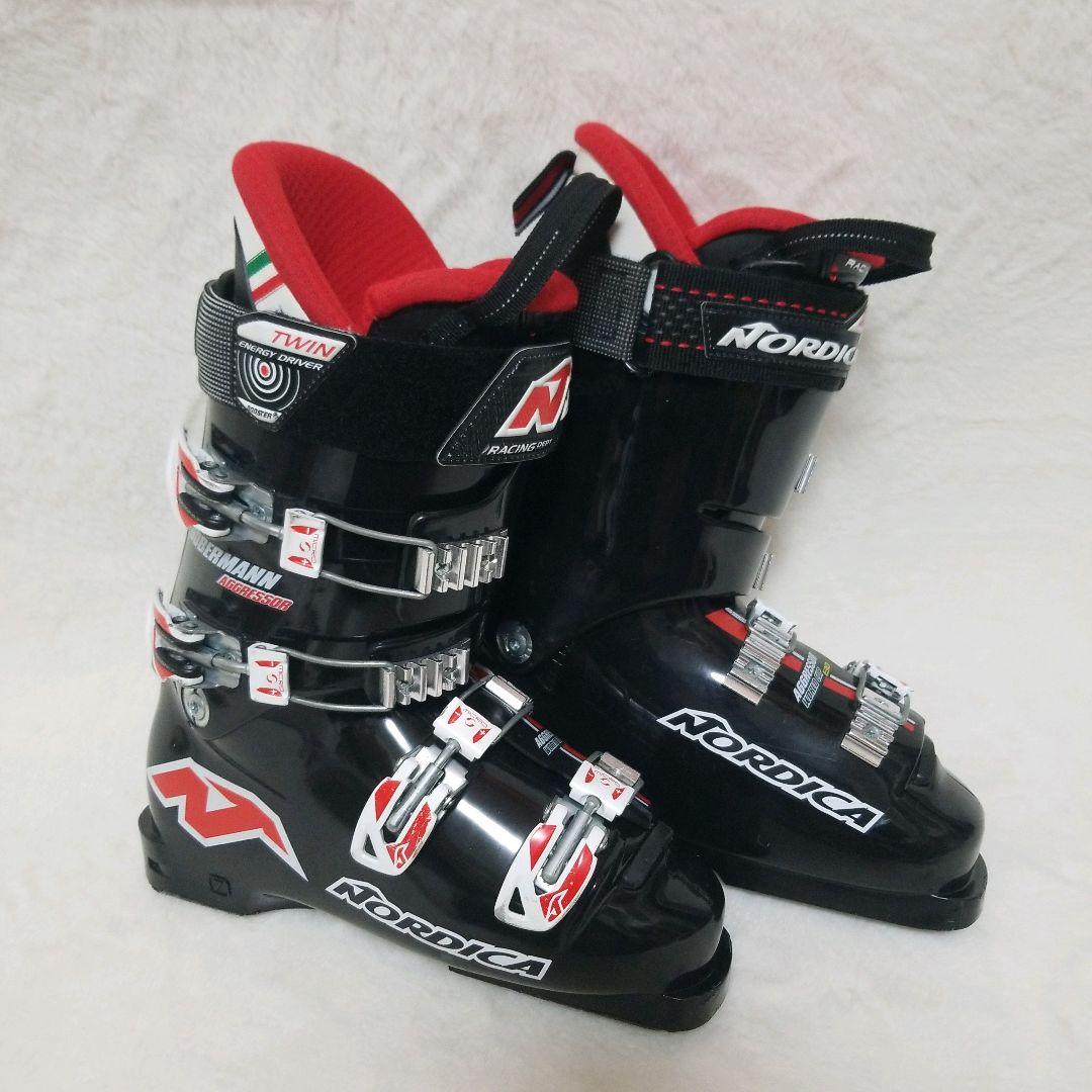 【美品】ノルディカ　NORDICA スキーブーツ　25.5cm ドーベルマン　黒