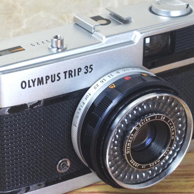 【整備済完動品・モルト/赤ベロOK!】Olympus Trip35