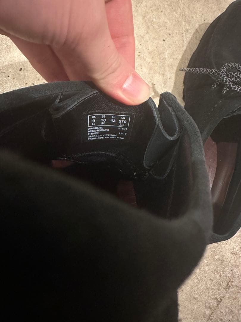 【UK9】クラークス ワラビー ゴアテックス allweatherproof