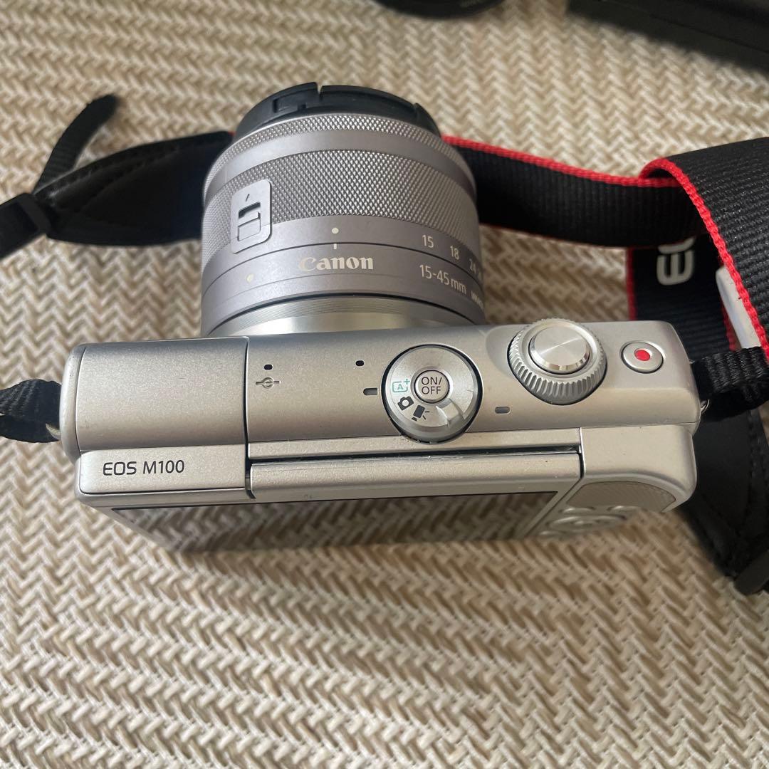 Canon EOS M100 15-45mm シルバー