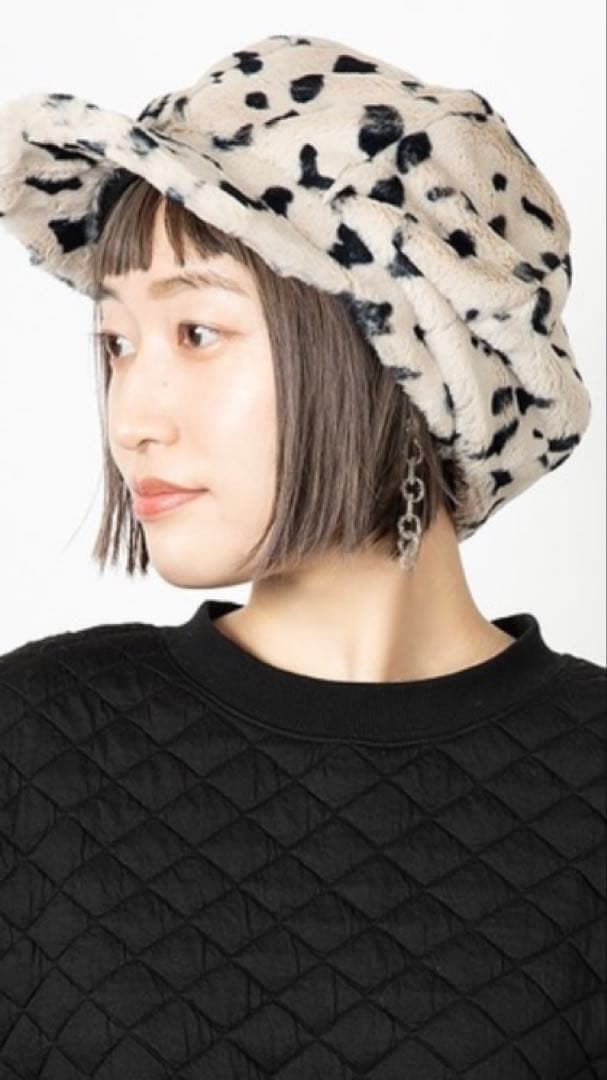 ファーキャスケット　完売ca4la