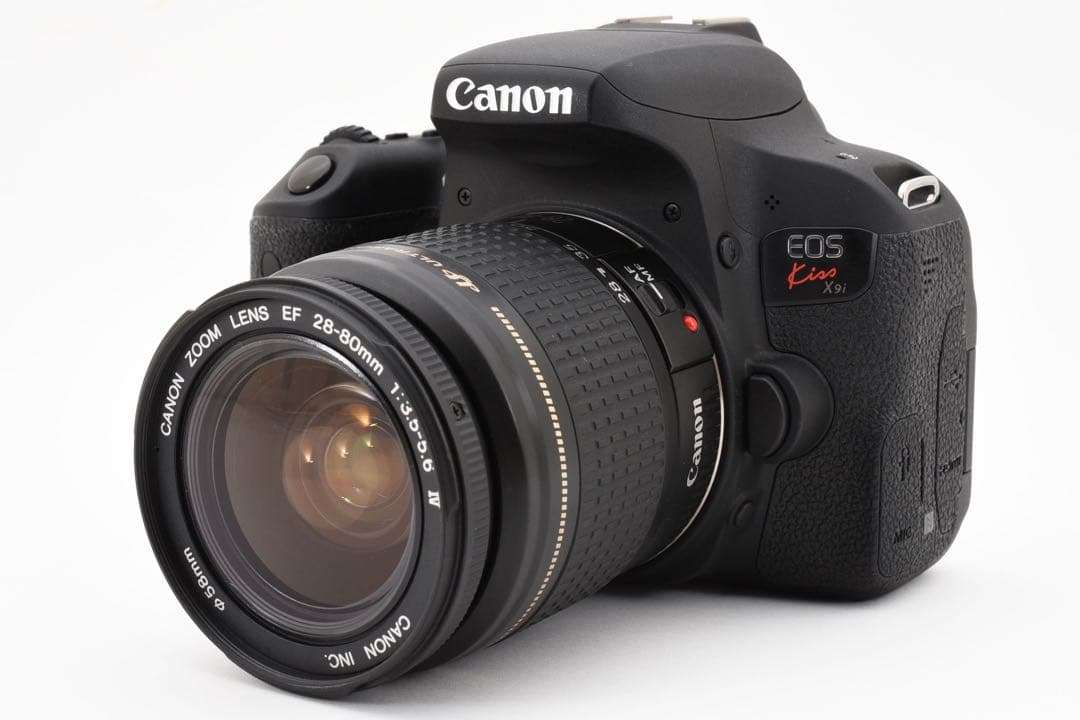 保証付/canon kiss x9i標準レンズセットCanon EF 28-80
