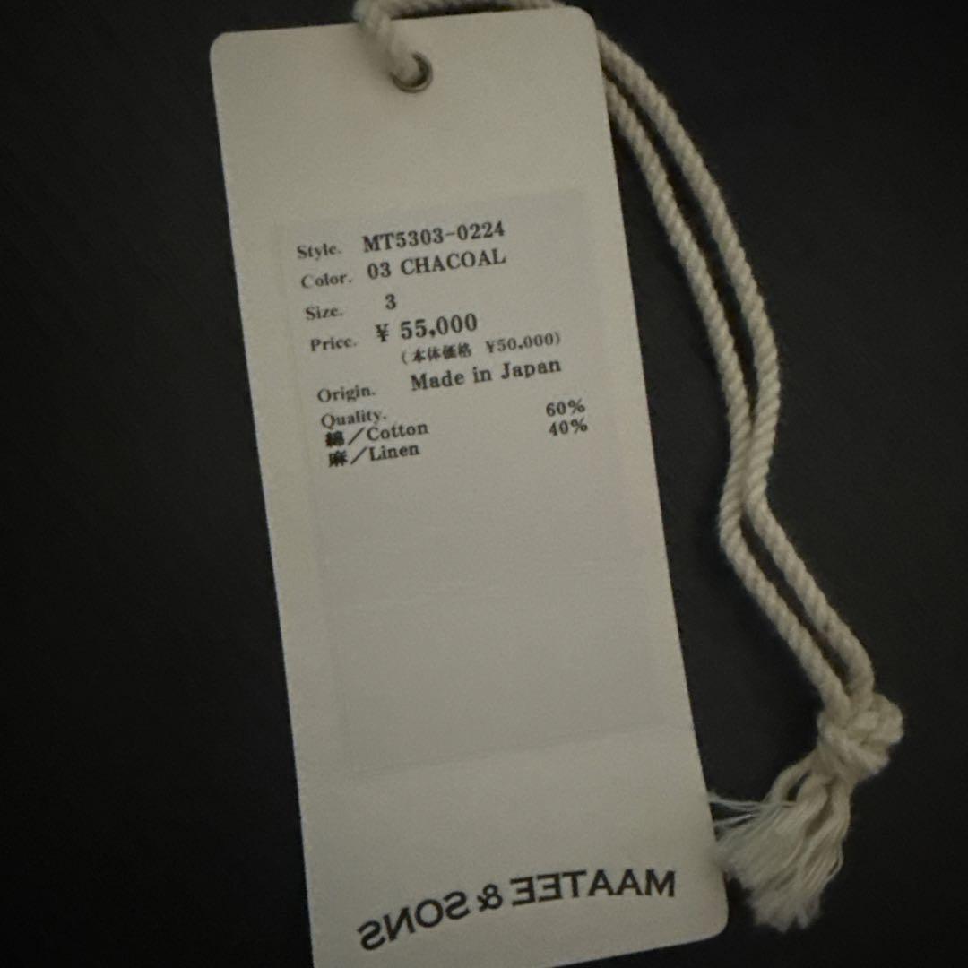 K*g様 MAATEE&SONS 25AW CORDUROY PAINTERサイ