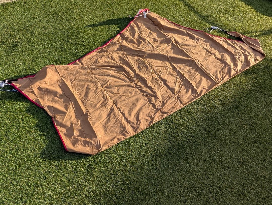 テンマクデザイン　ムササビウイング13ft.TC“焚き火”ver.【タープ】