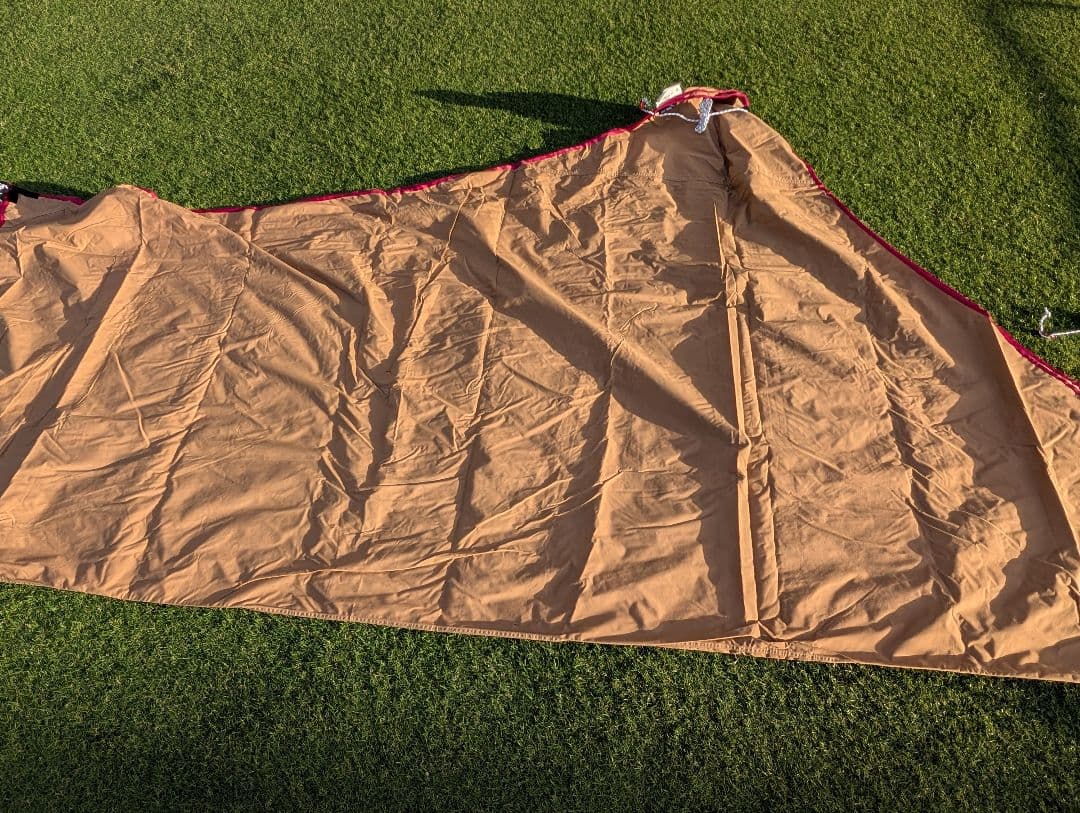 テンマクデザイン　ムササビウイング13ft.TC“焚き火”ver.【タープ】