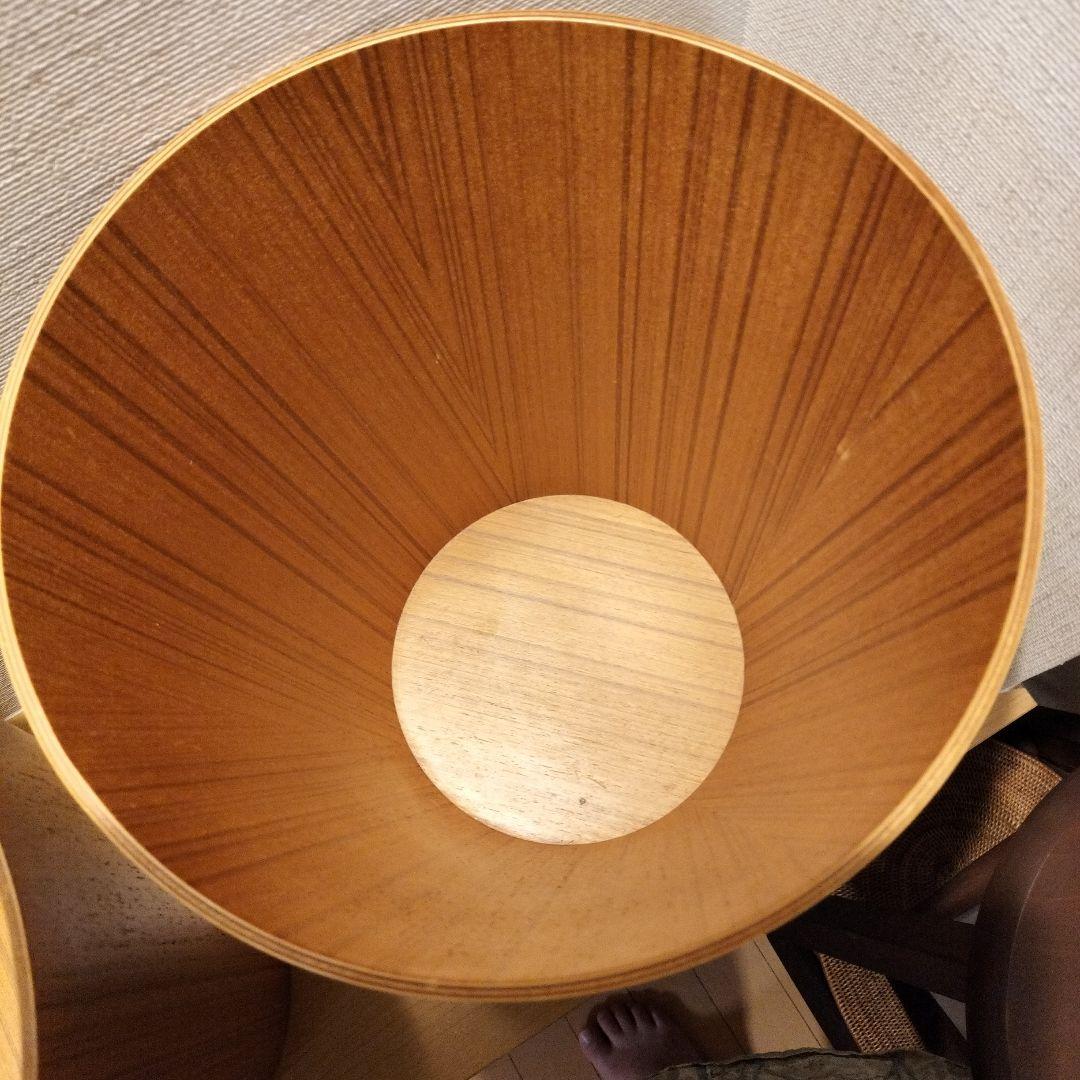 n　SAITO WOOD 木製ごみ箱 木目調　2個セット