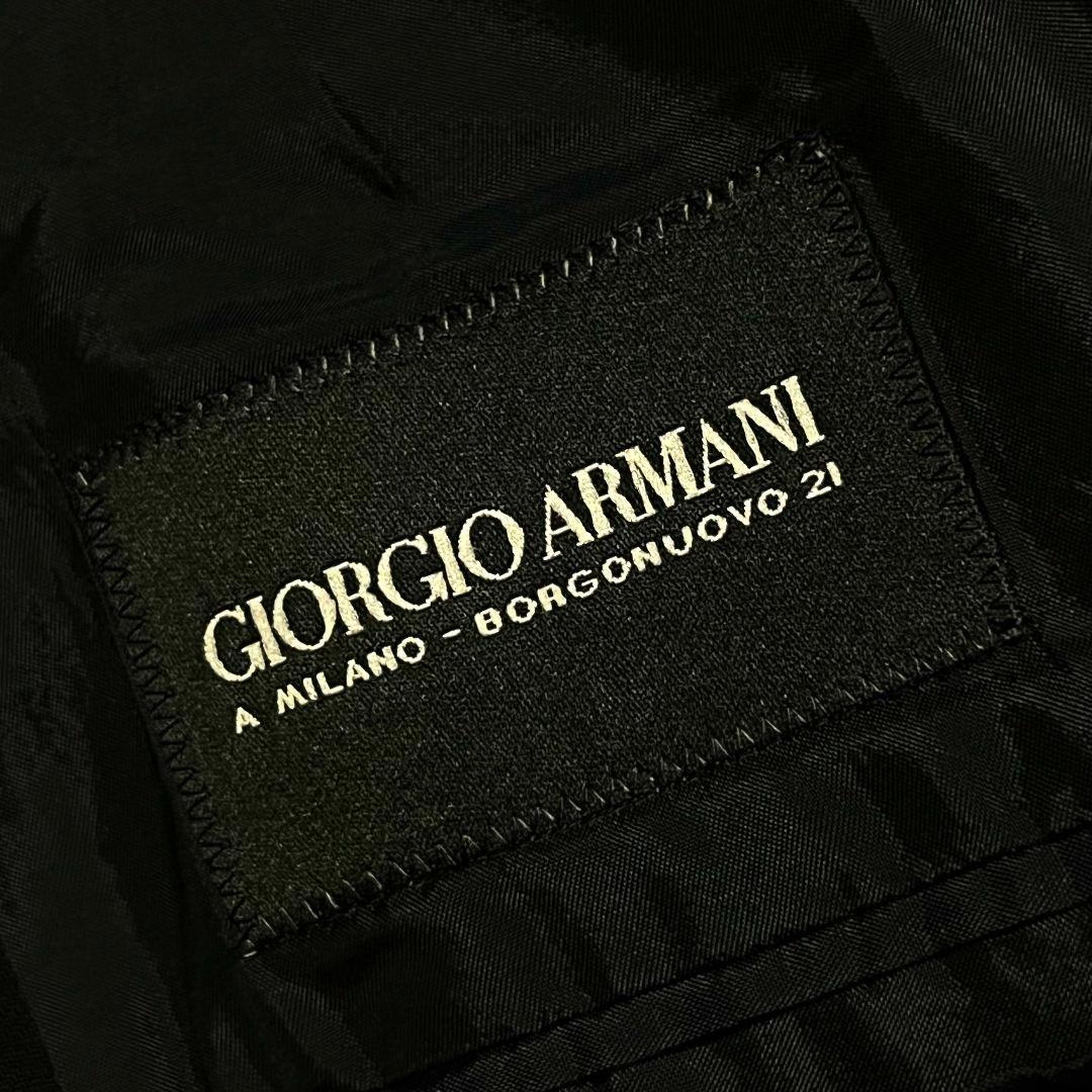 【54】GIORGIO ARMANI ダブル スーツセットアップ イタリア製