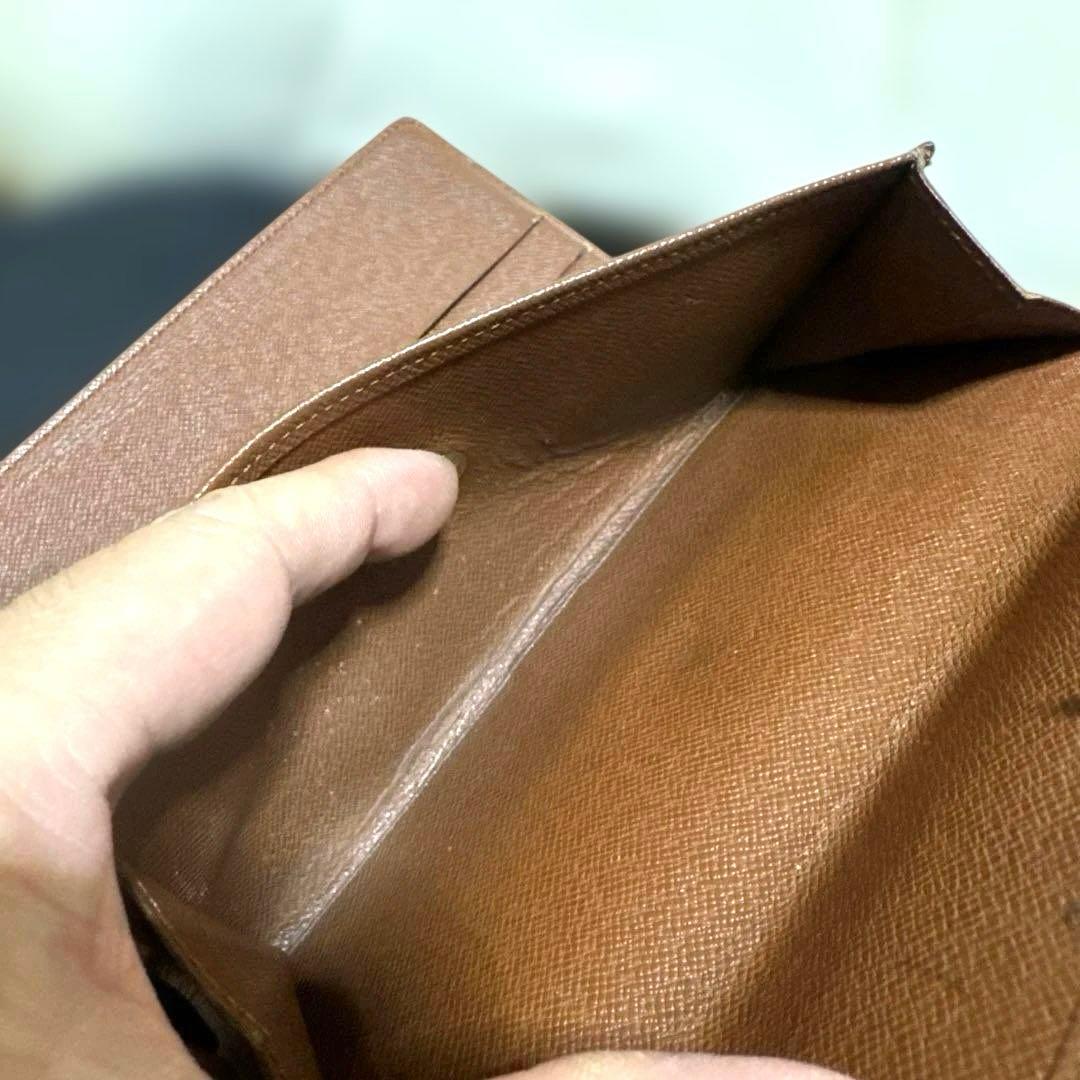 ⑦★美品♪モノグラム 三つ折り長財布