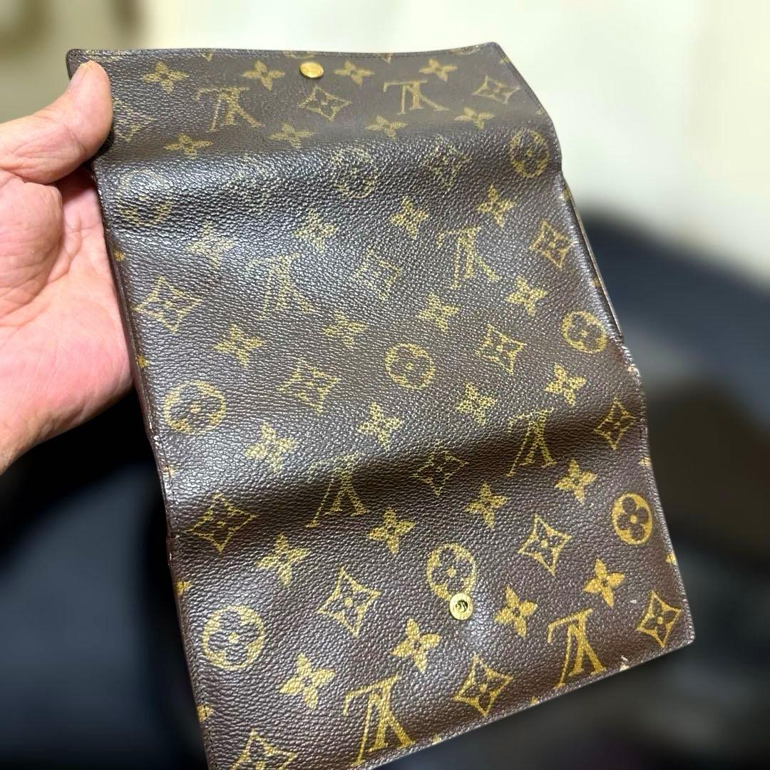 ⑦★美品♪モノグラム 三つ折り長財布