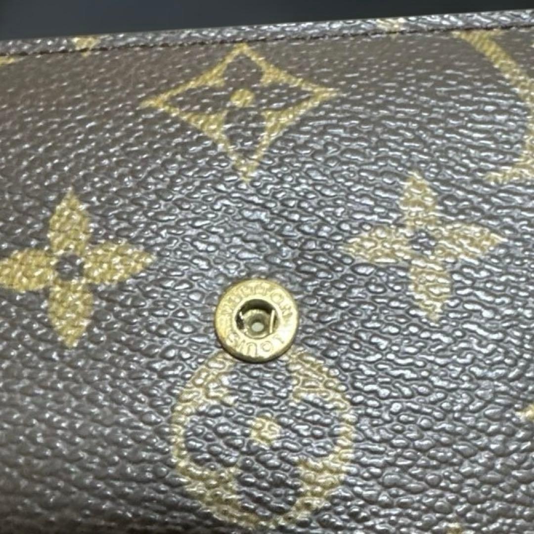 ⑦★美品♪モノグラム 三つ折り長財布