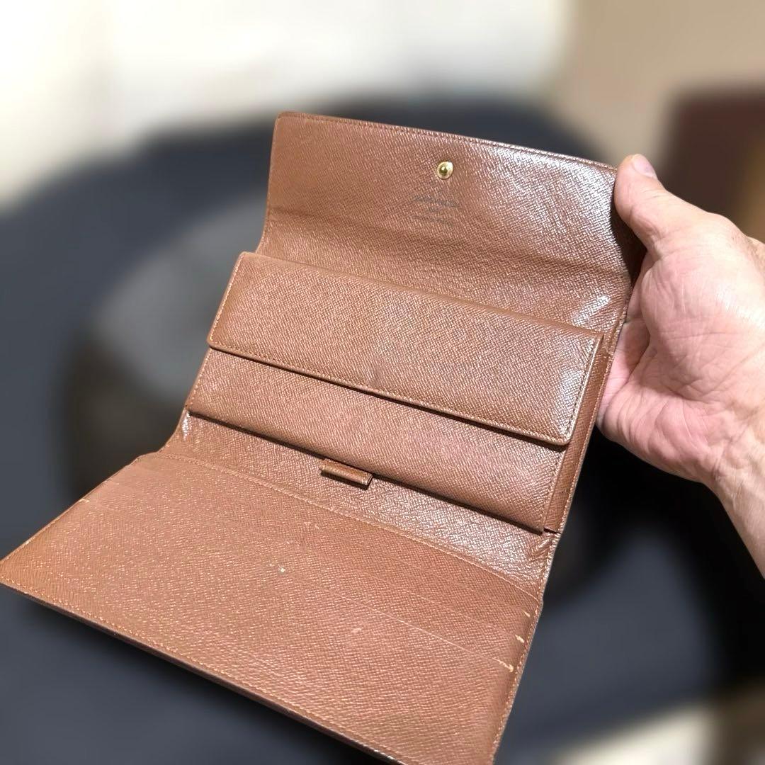 ⑦★美品♪モノグラム 三つ折り長財布