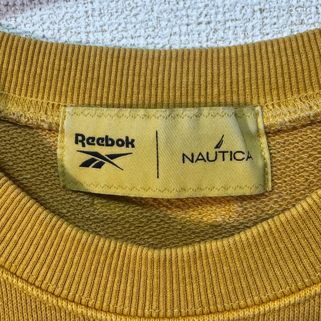 完売品 Reebok × NAUTICA コラボ 限定アーチロゴ スウェットXL