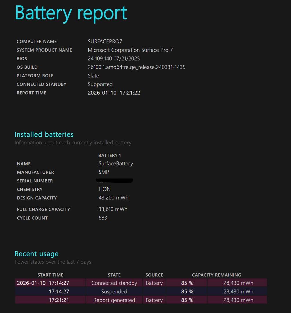【美品】タブレットPC surface pro7 無音です♪