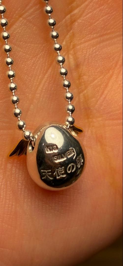 「天使の卵」ネックレス&リングのセット