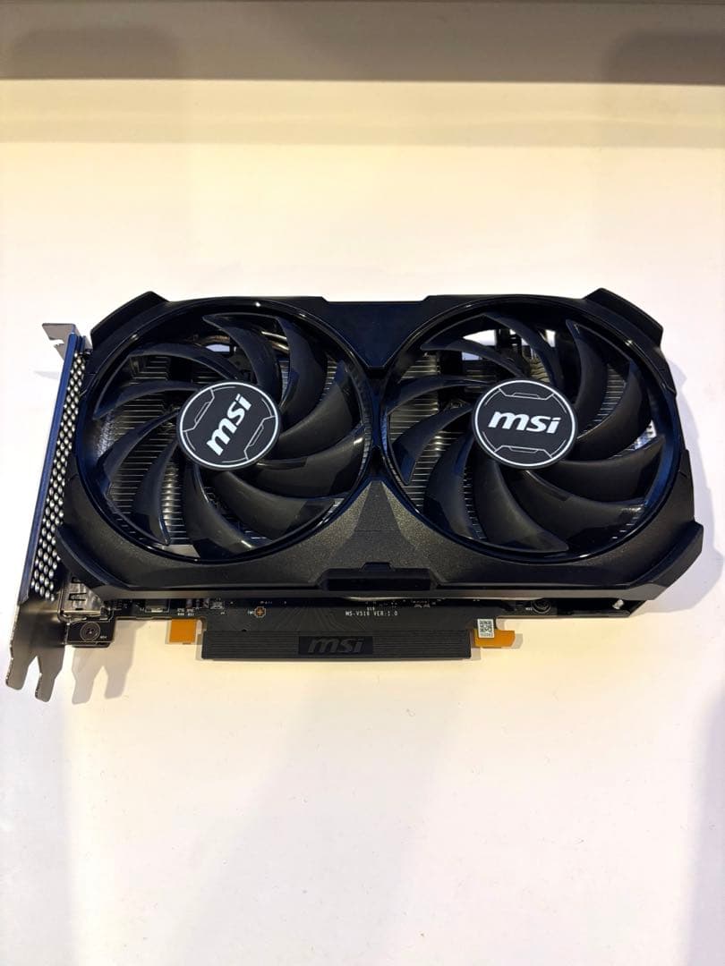 グラフィックボード・グラボ・ビデオカード MSI GeForce RTX 4060 Ventus 2X Black