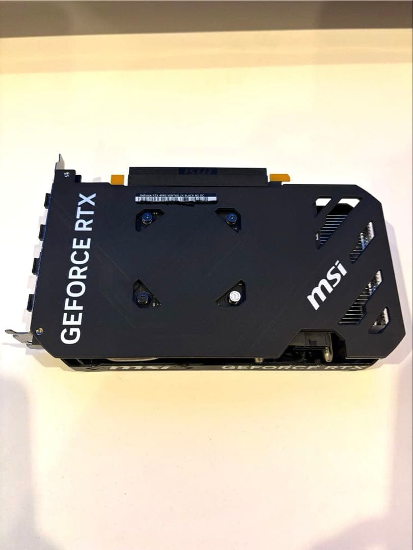 グラフィックボード・グラボ・ビデオカード MSI GeForce RTX 4060 Ventus 2X Black